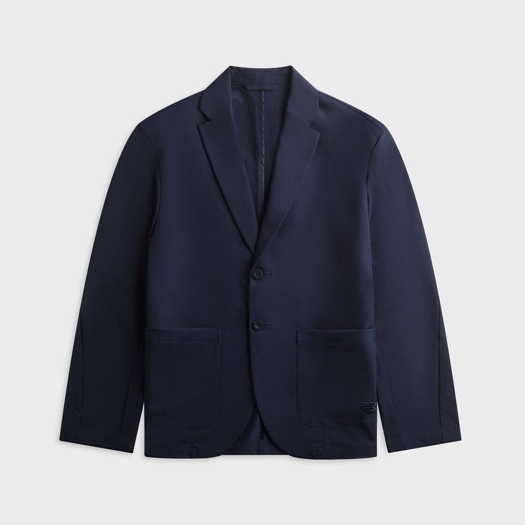 New Balance Grey Water Defy Single Jacket - Team Navy