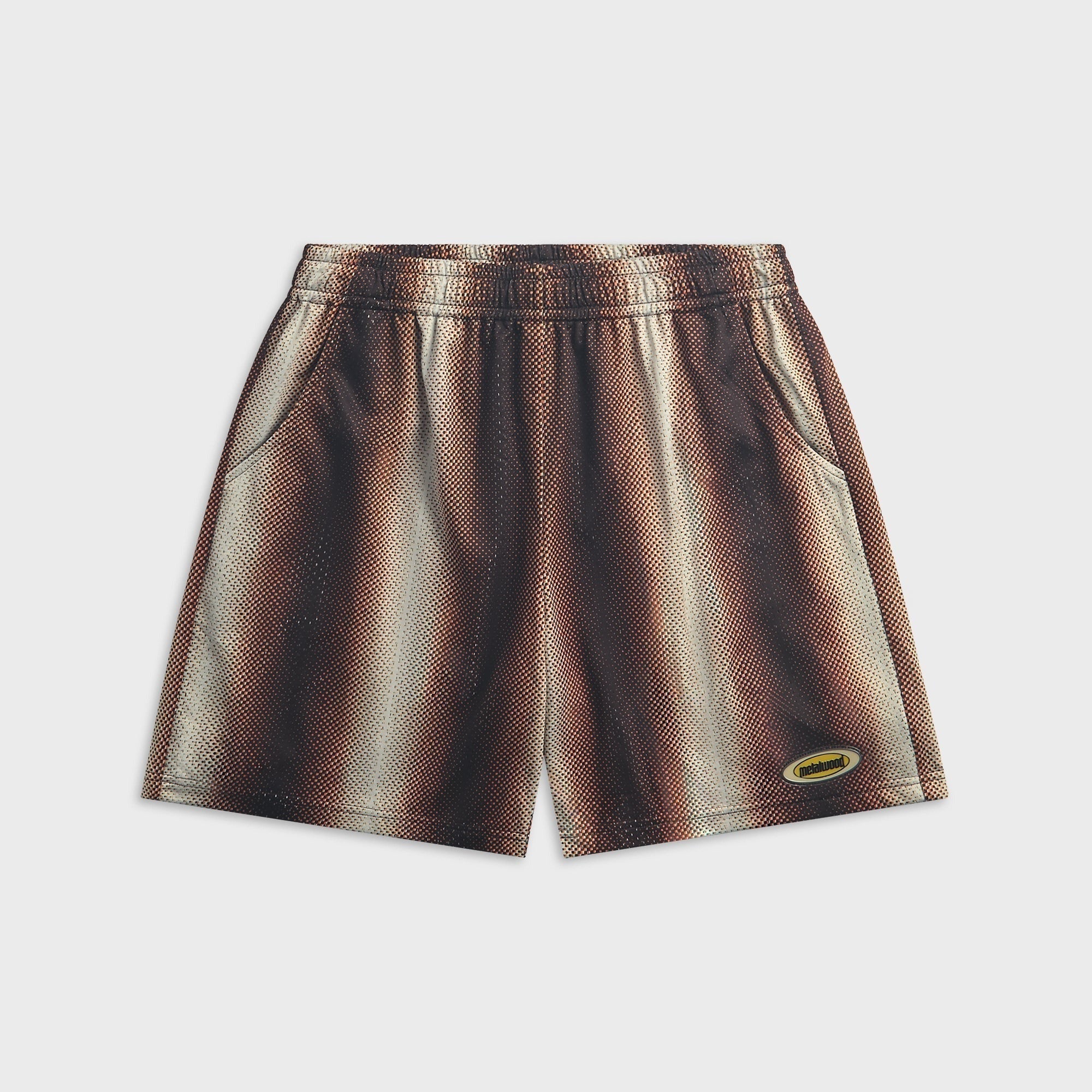 Metalwood Digital Hombre Short - Orange