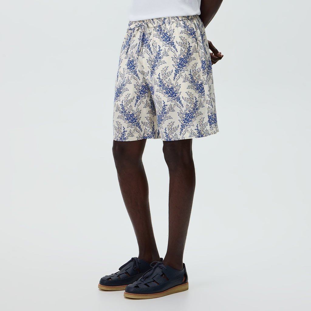 Kith Cupro Linen Curtis Short - Cyclone