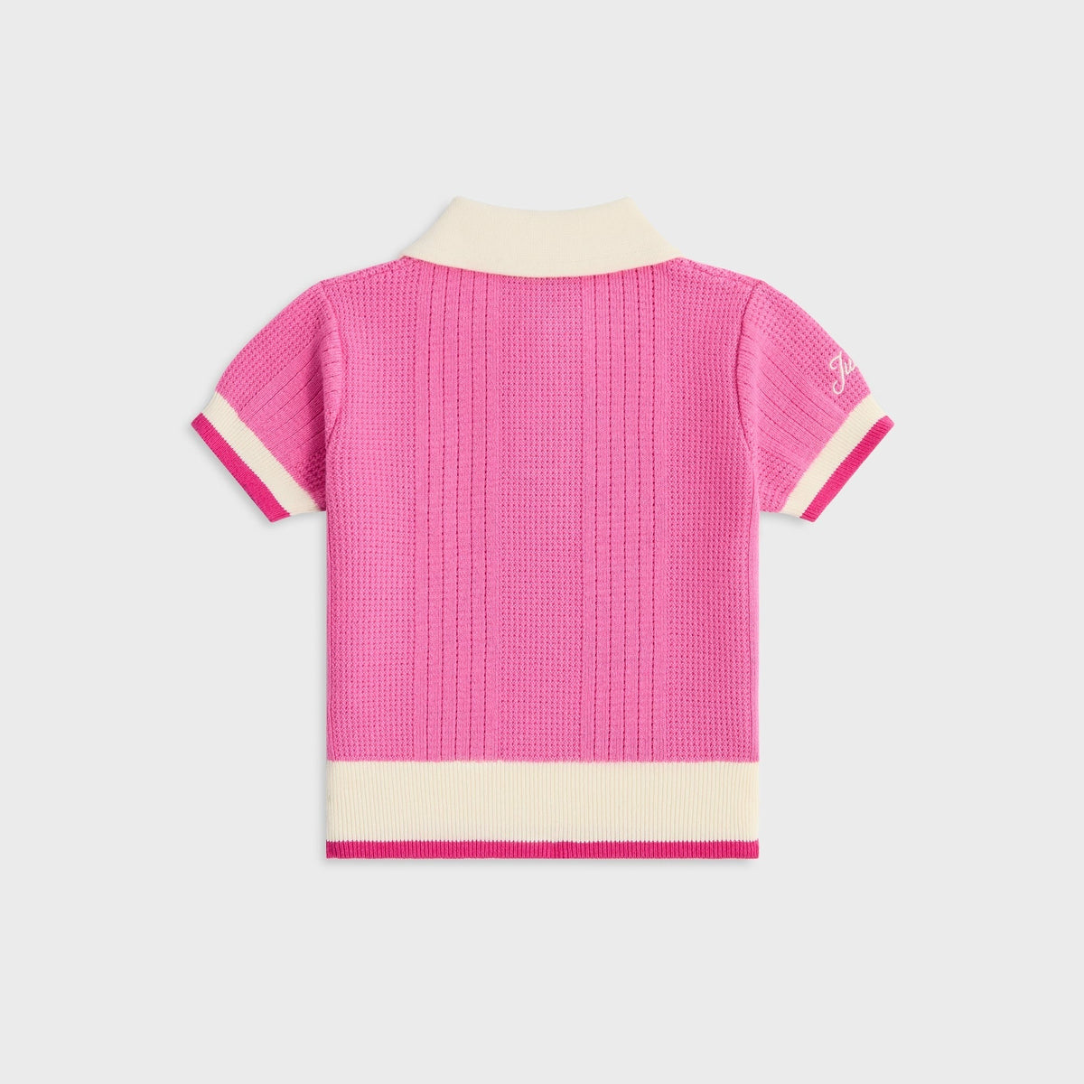 Kith Kids Teagen II Cropped Polo - Daphne