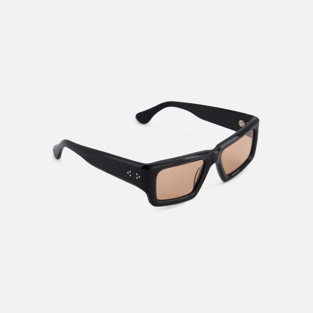 Port Tanger Sabea Frames Acetate - Black / Amber Lens