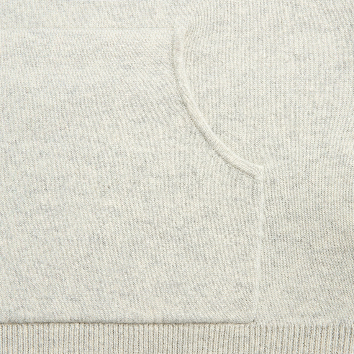 Acne Studios Cashmere Hoodie - Light Grey Melange