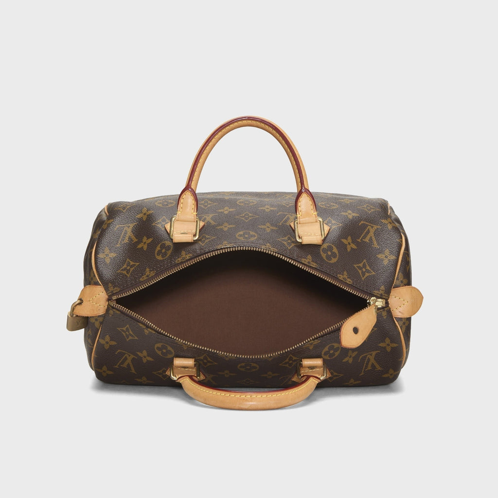 WGACA Louis Vuitton Monogram Speedy30 Bag - Brown