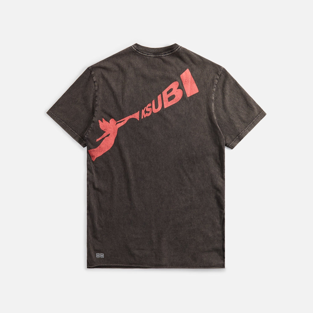 Ksubi Angels Biggie Tee - Faded Black