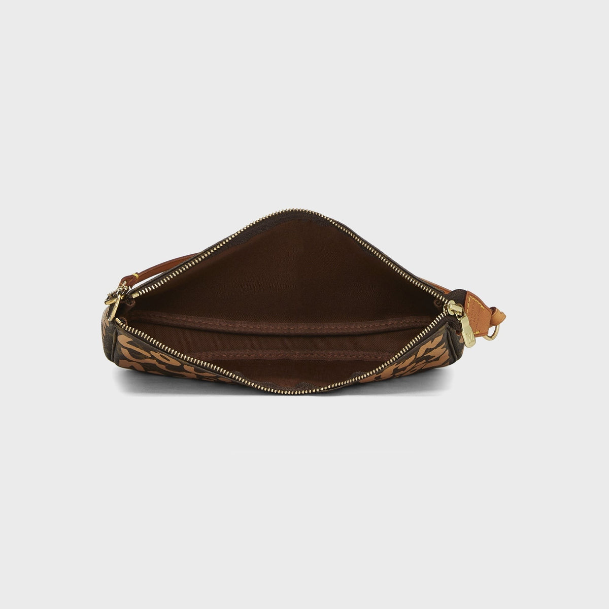 WGACA Louis Vuitton x Stephen Sprouse Orange Monogram Graffiti Pochette Accessoires - Brown
