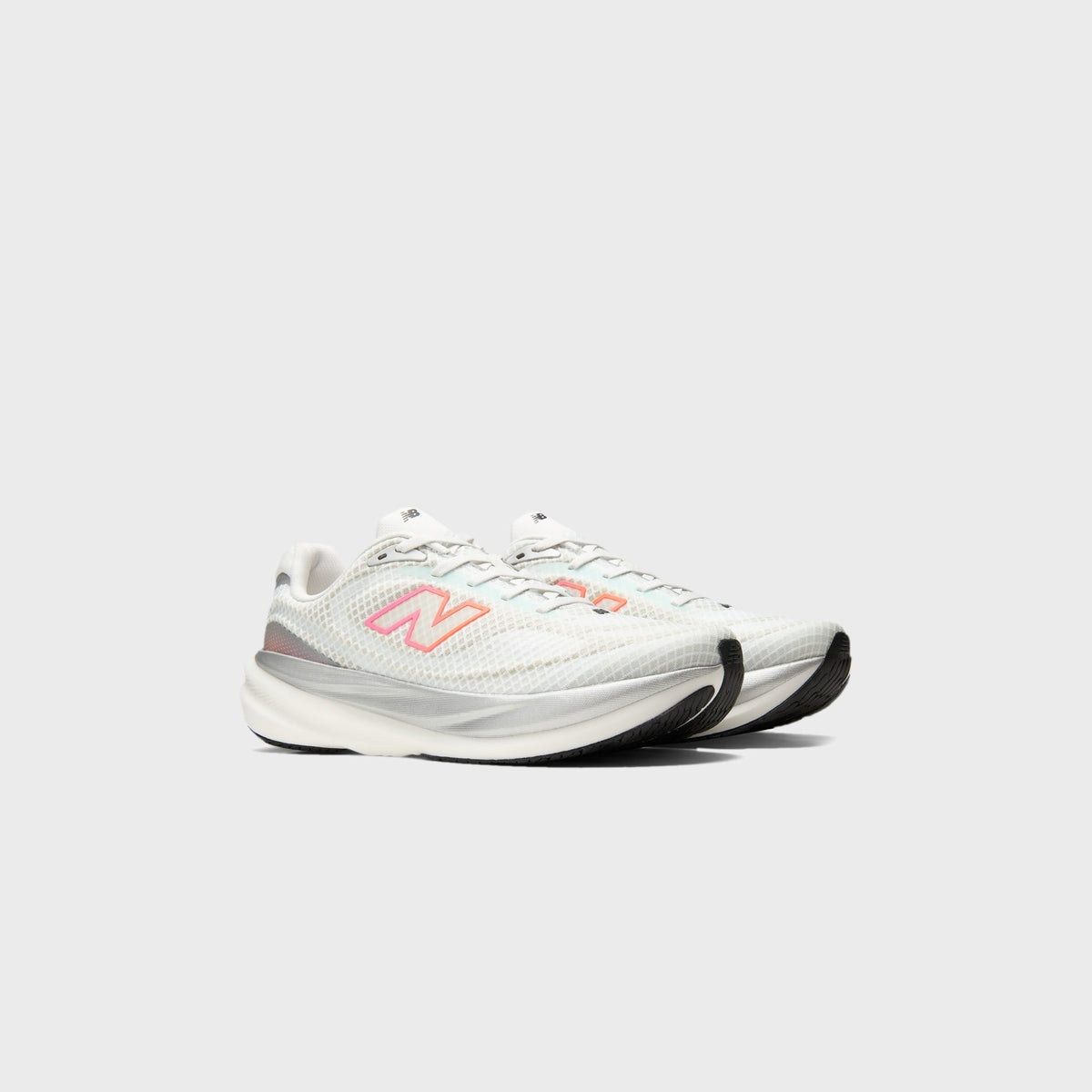 New Balance 1080v15 Breathe - White / Pink Heat / Tangerine Heat