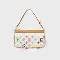WGACA Louis Vuitton x Takashi Murakami Pochette Accessoires V2 - White / Multi
