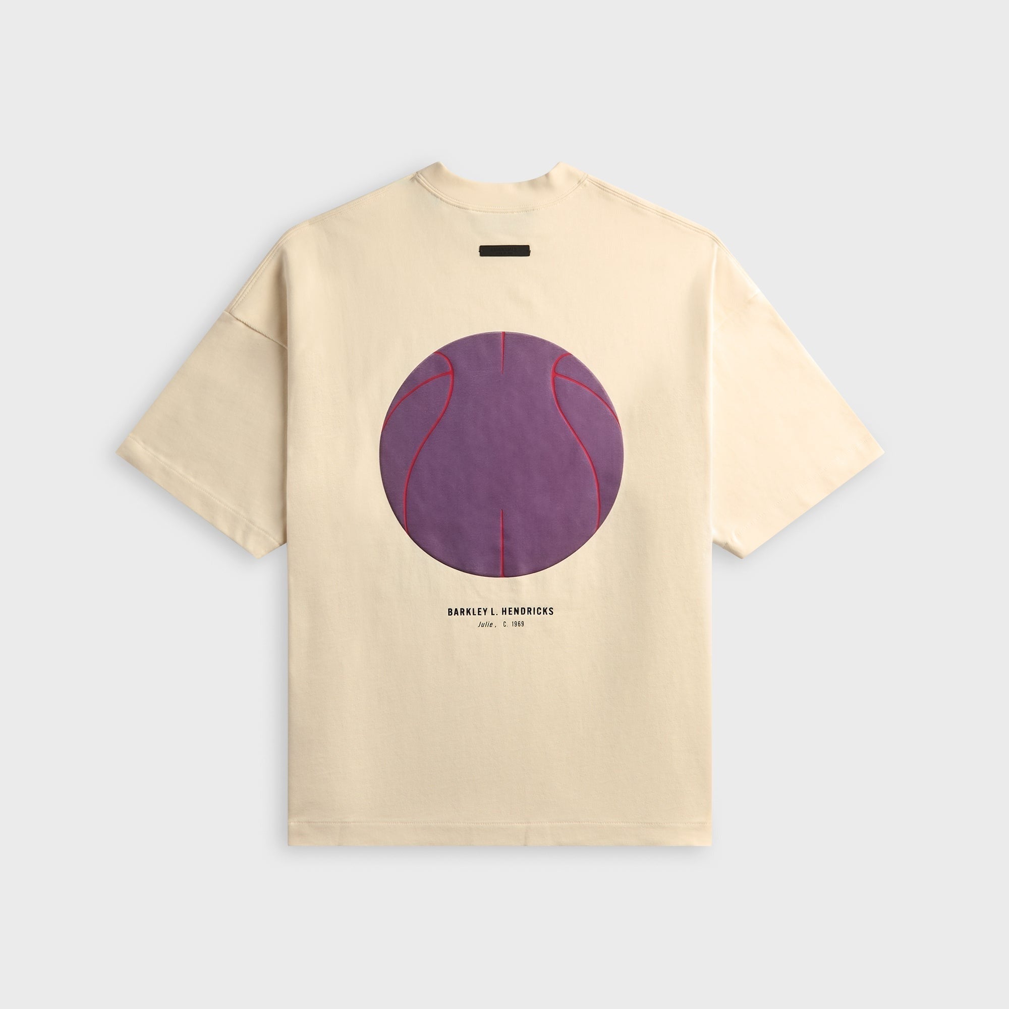 Essentials x Lakers x Barkley Hendricks 90s Tee - Ivory