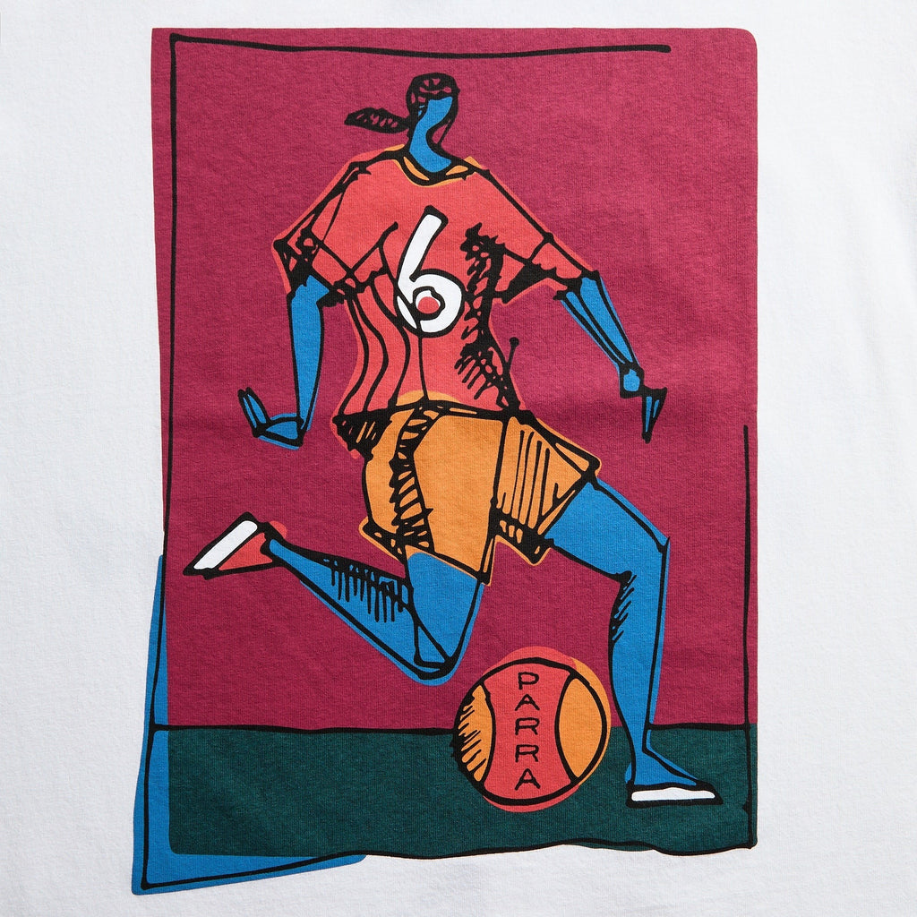 by Parra Kicked Around Tee - White