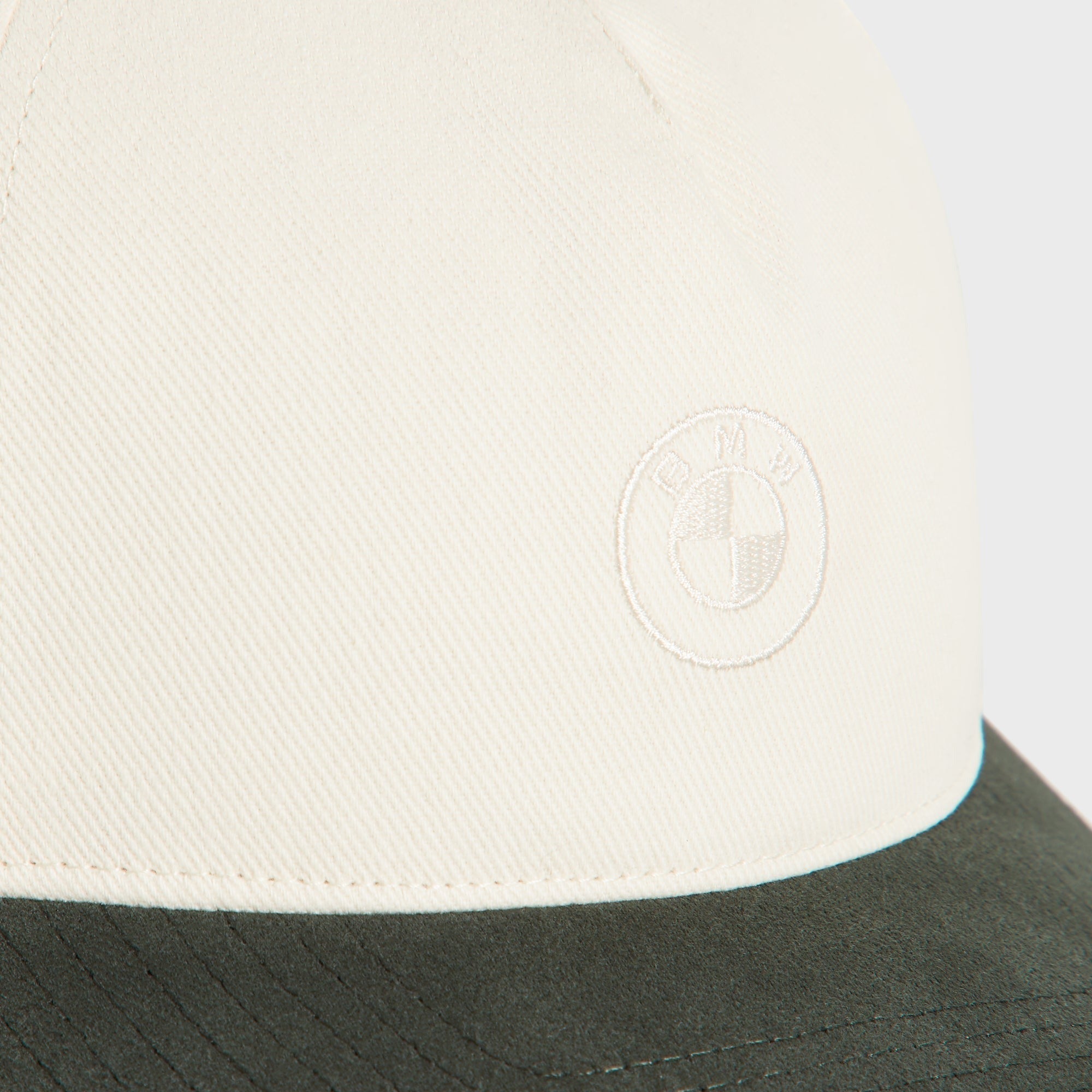 Kith for BMW Two-Tone Brushed Twill BL Pinch Crown Cap - Sandrift