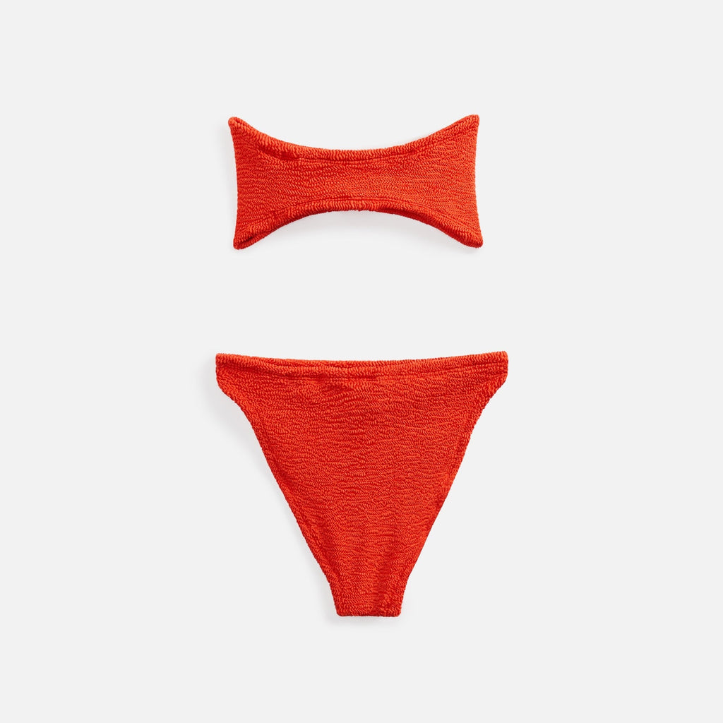 Hunza G Jean Bikini - Metallic Tangerine