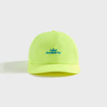 Awake NY Logo Nylon Cap - Lime Green