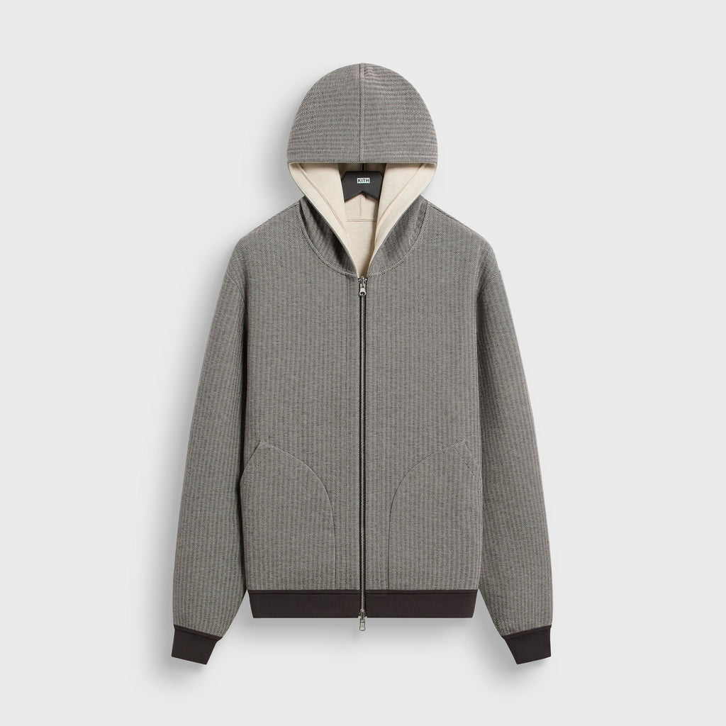 &Kin Reversible Double Face Williams V Hoodie - Kindling