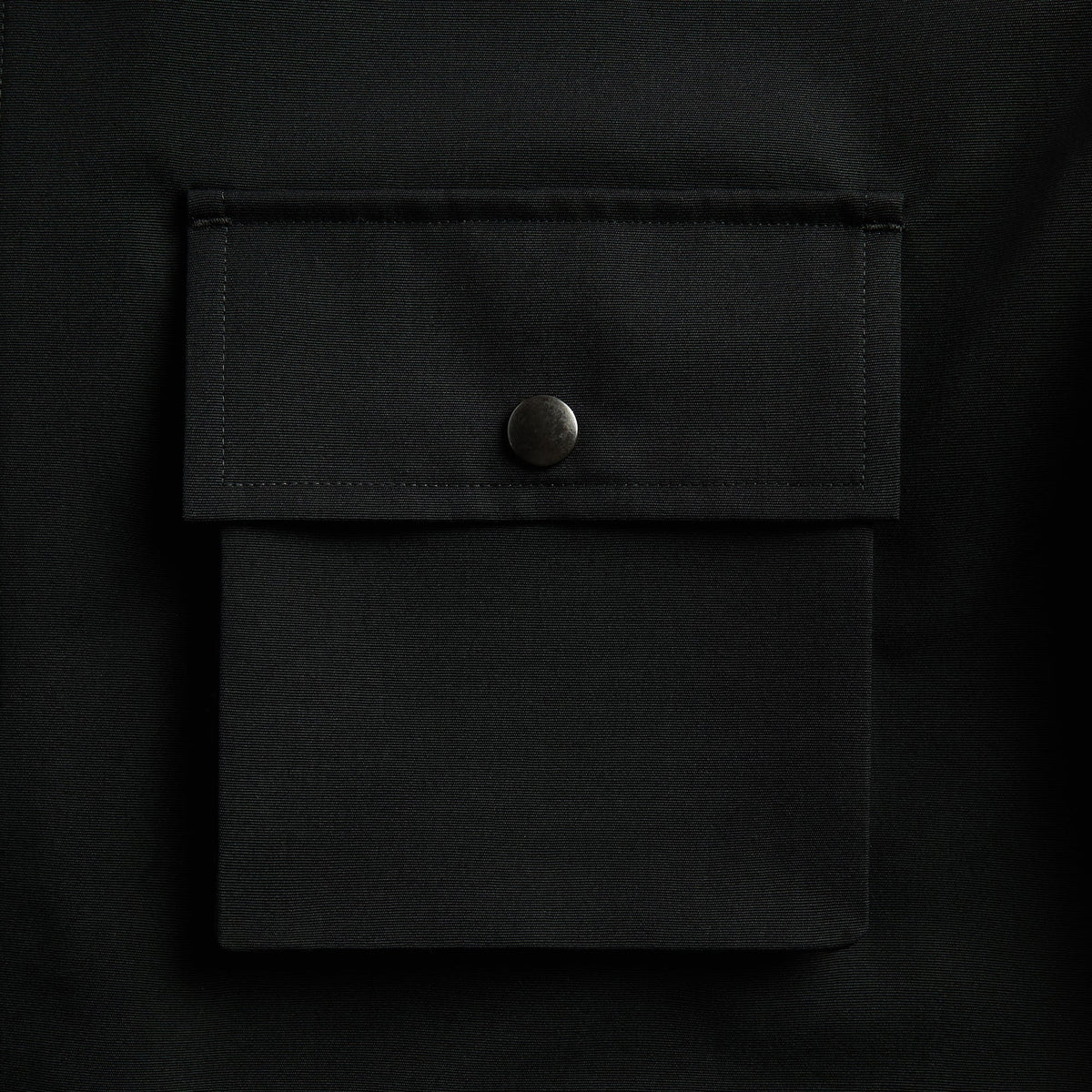 Auralee Wool Max Canvas Blouson - Black