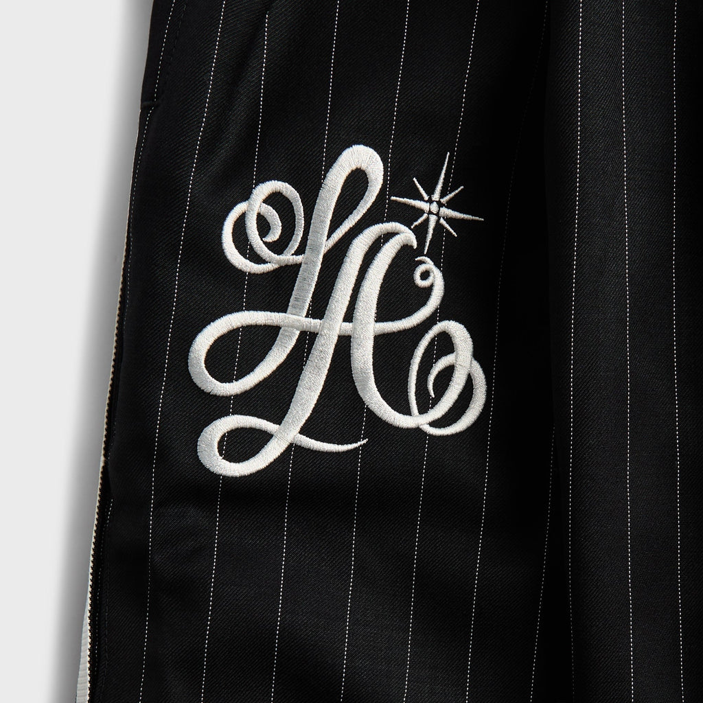 adidas x Willy Chavarria Pinstripe Long Short - Black