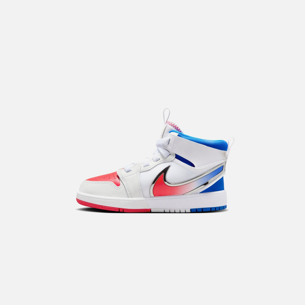 Jordan PS Jordan 1 Mid RM Easyon White / Siren Red / Racer Blue