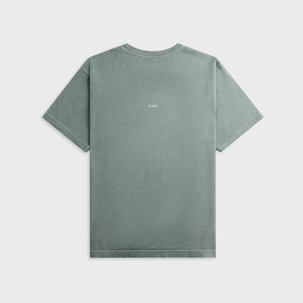 WTAPS Sign-OD Short Sleeve Cotton Tee - Gray