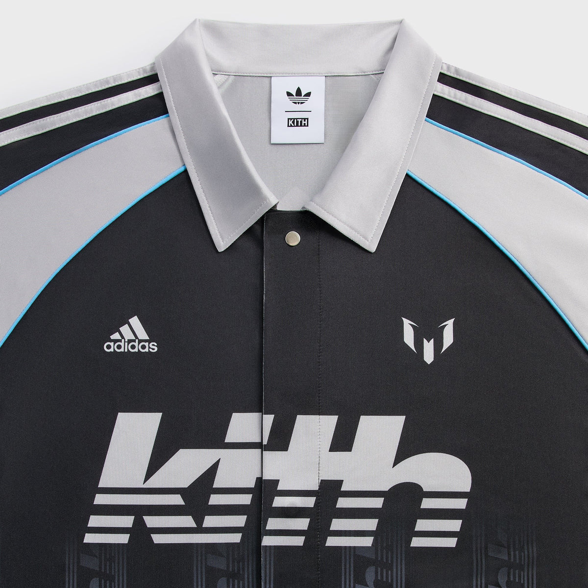 Kith & Messi for adidas Football Printed Jersey Shirt - Black
