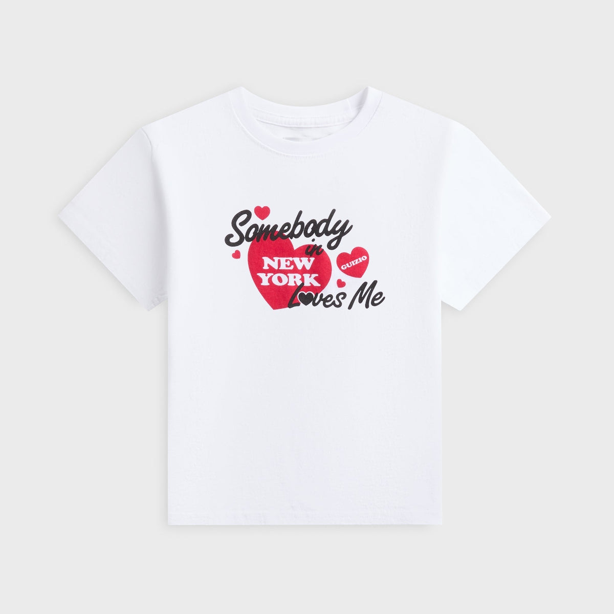 GUIZIO NY Cotton Tee - White