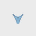 Frankies Bikinis Harper Ribbed Bottom - Capri Sky