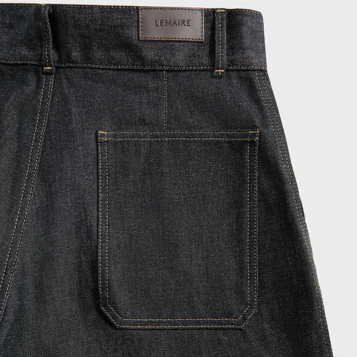 Lemaire Maxi Barrel Workwear Pants - Slate