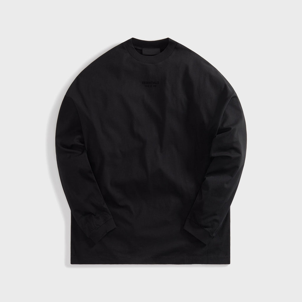 Essentials Long Sleeve Tee - Black