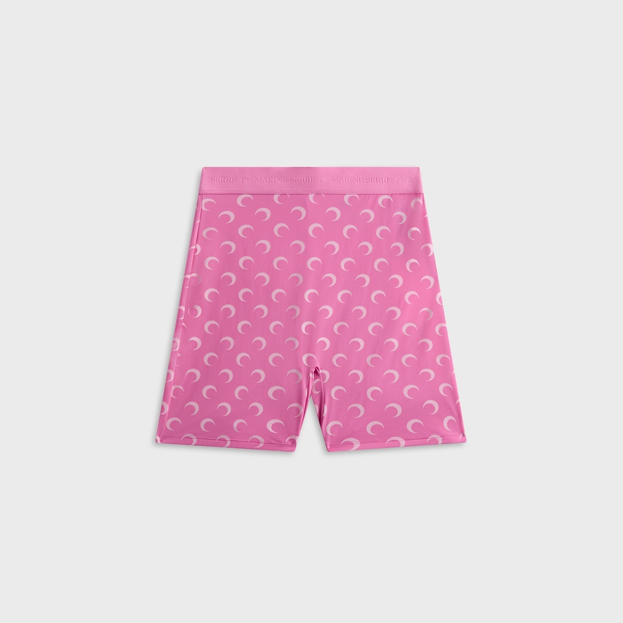 Marine Serre Moon Printed Jersey Mini Short - Pink