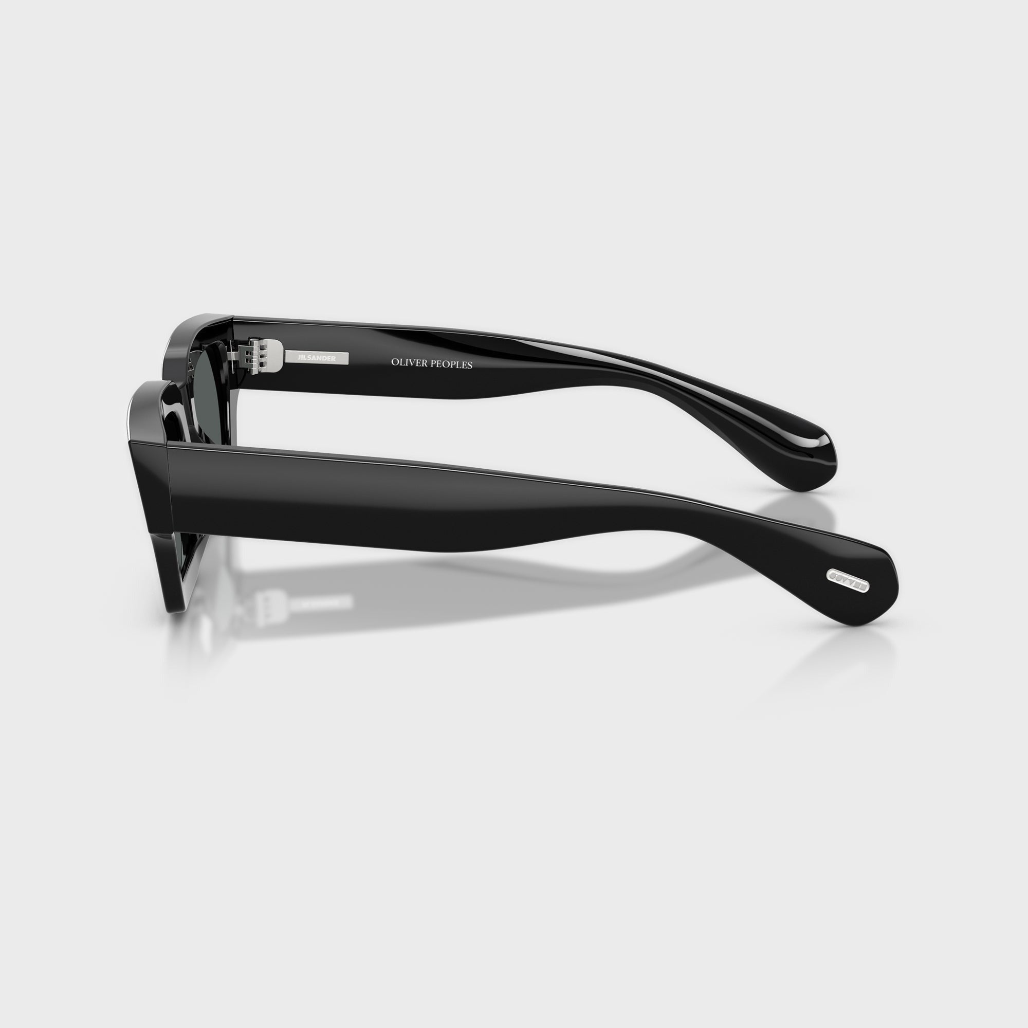 Oliver Peoples x Jil Sander Edition 6 Sunglasses - Black / Carbon Grey
