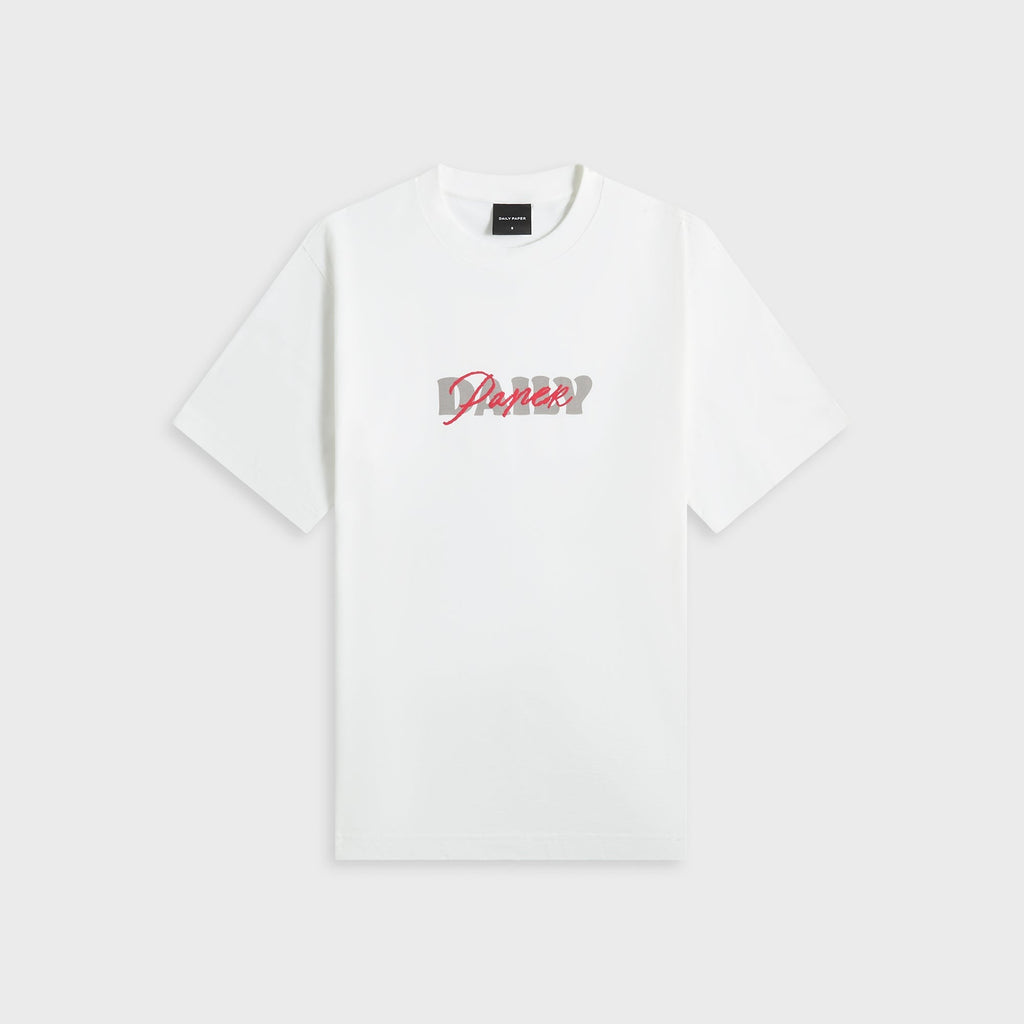 Daily Paper Overwritten Tee - White
