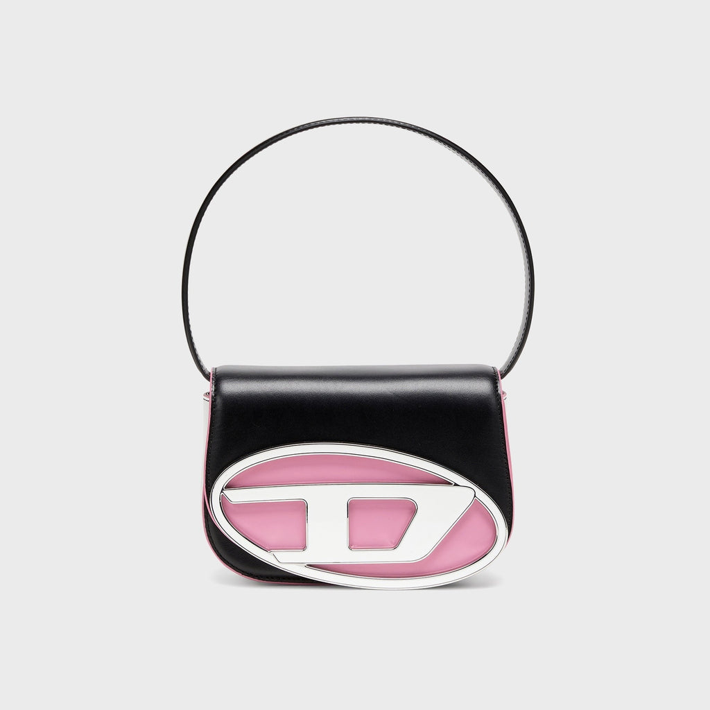 Diesel 1DR Iconic Shoulder Bag - Black / Pink
