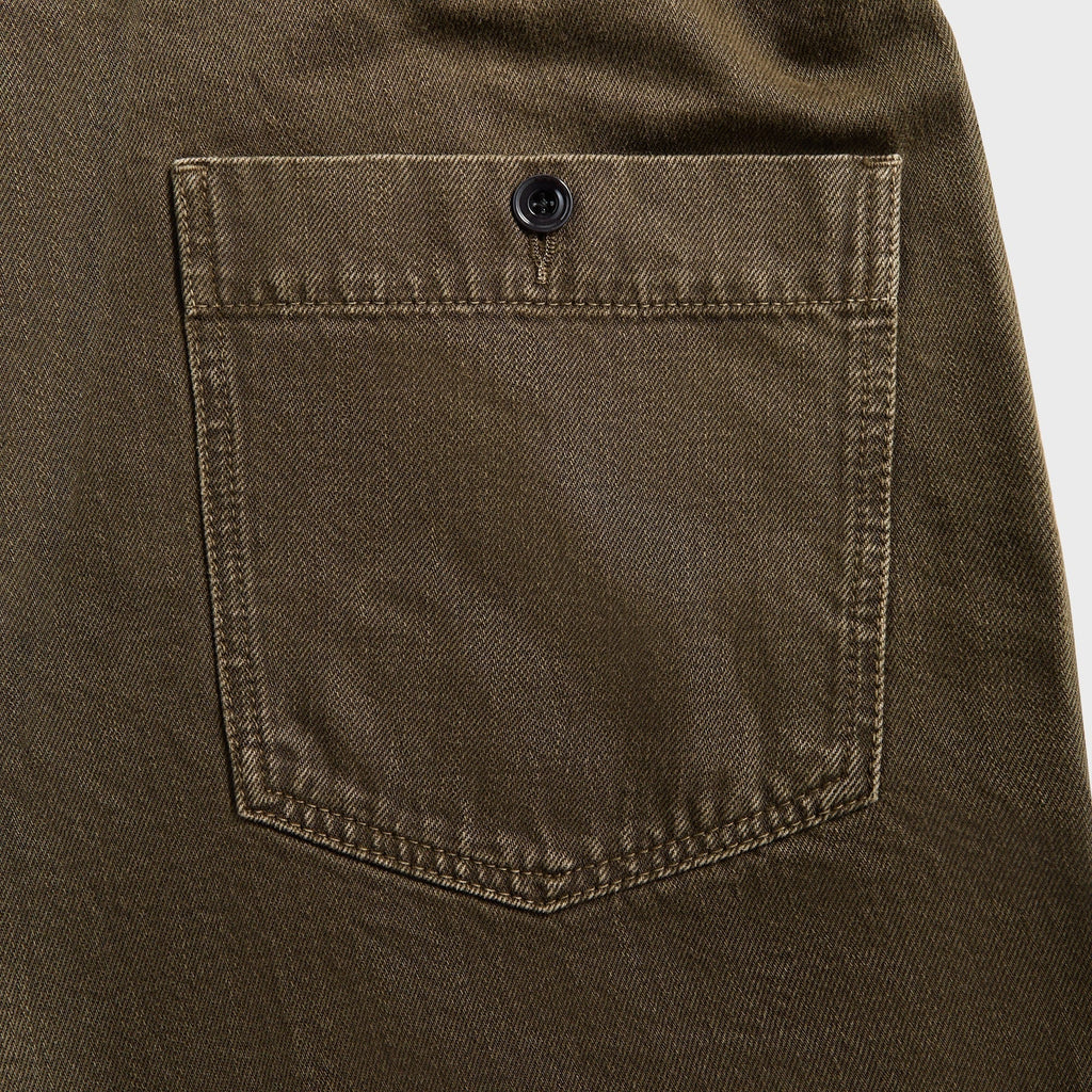 Lemaire Maxi Workwear Pants - Moss Green