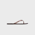Black Suede Studio Crystal Sandal - Snake / Brown PVC