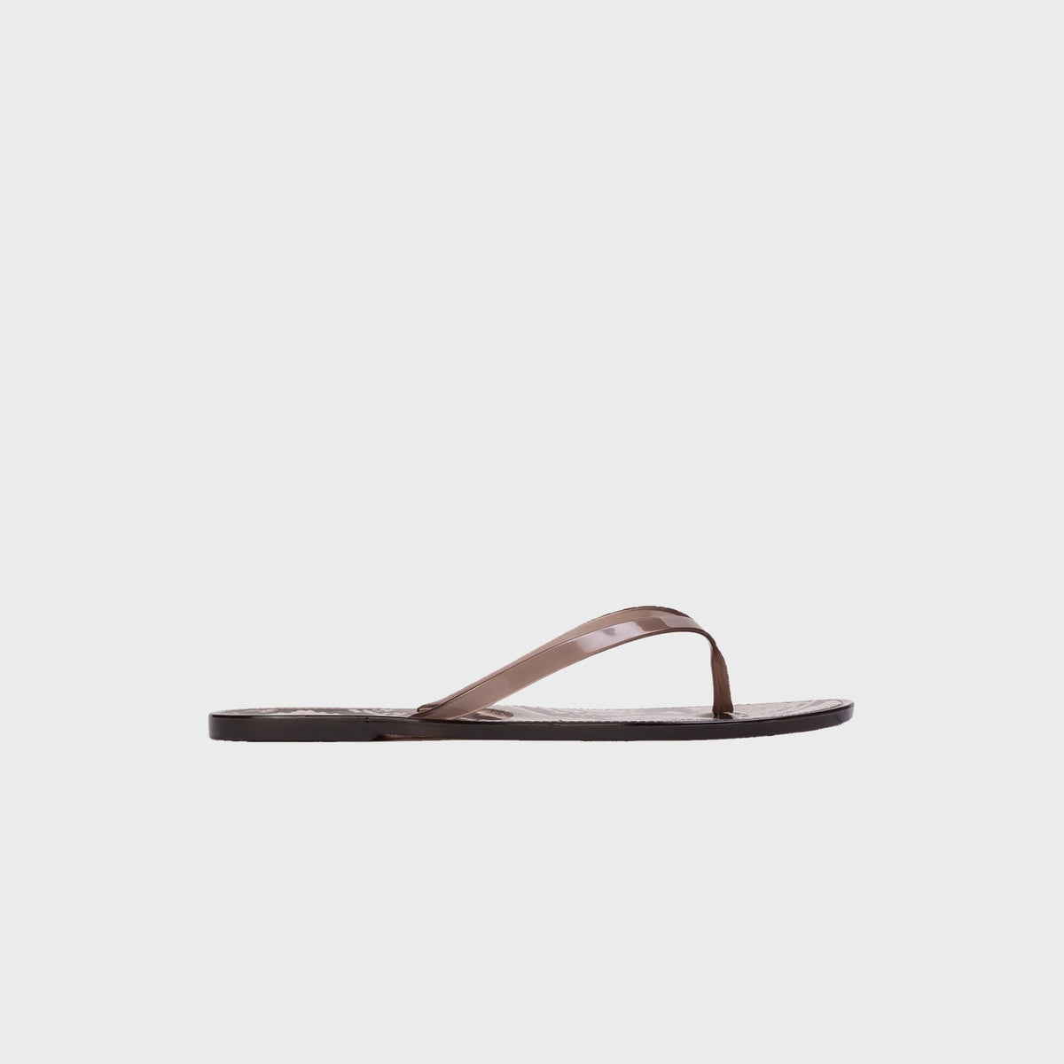 Black Suede Studio Crystal Sandal - Snake / Brown PVC