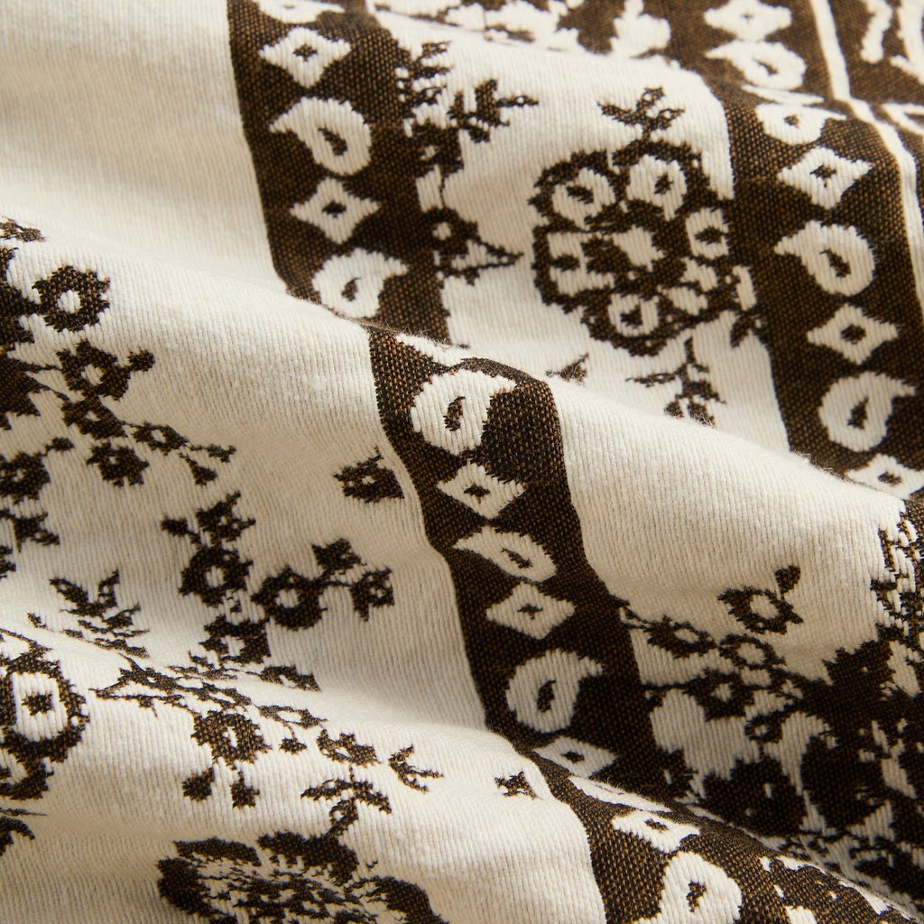 Kith Bandana Jacquard Lewis Short - Coffee
