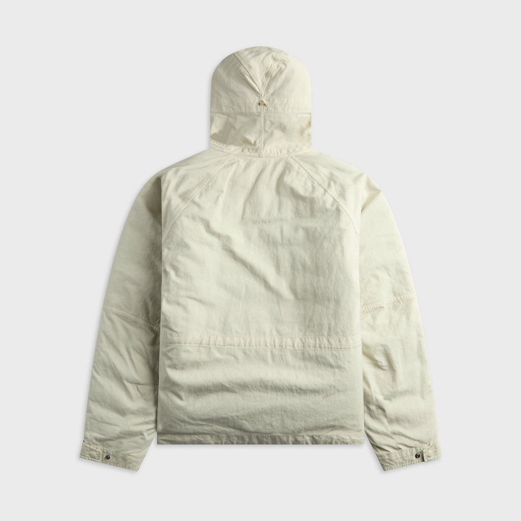 C.P. Company Twill Mixed Explorer Jacket - Silver / Birch