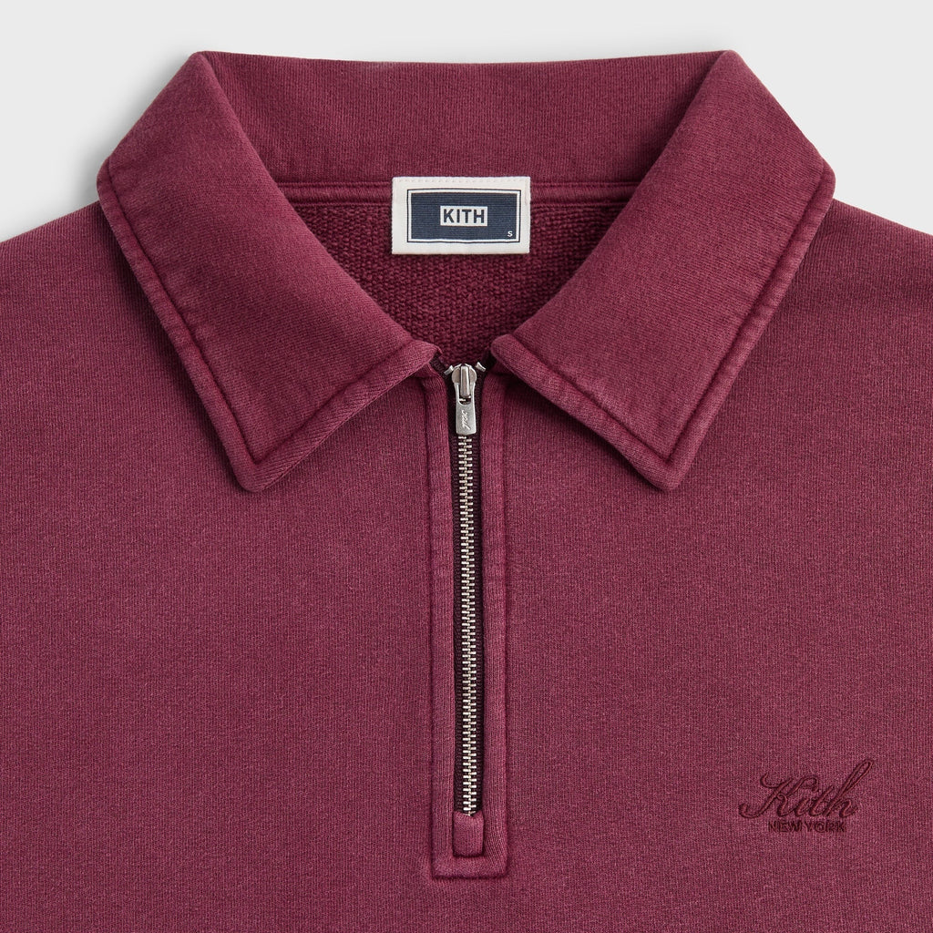 Kith Quarter Zip Popover Sweatshirt - Essence