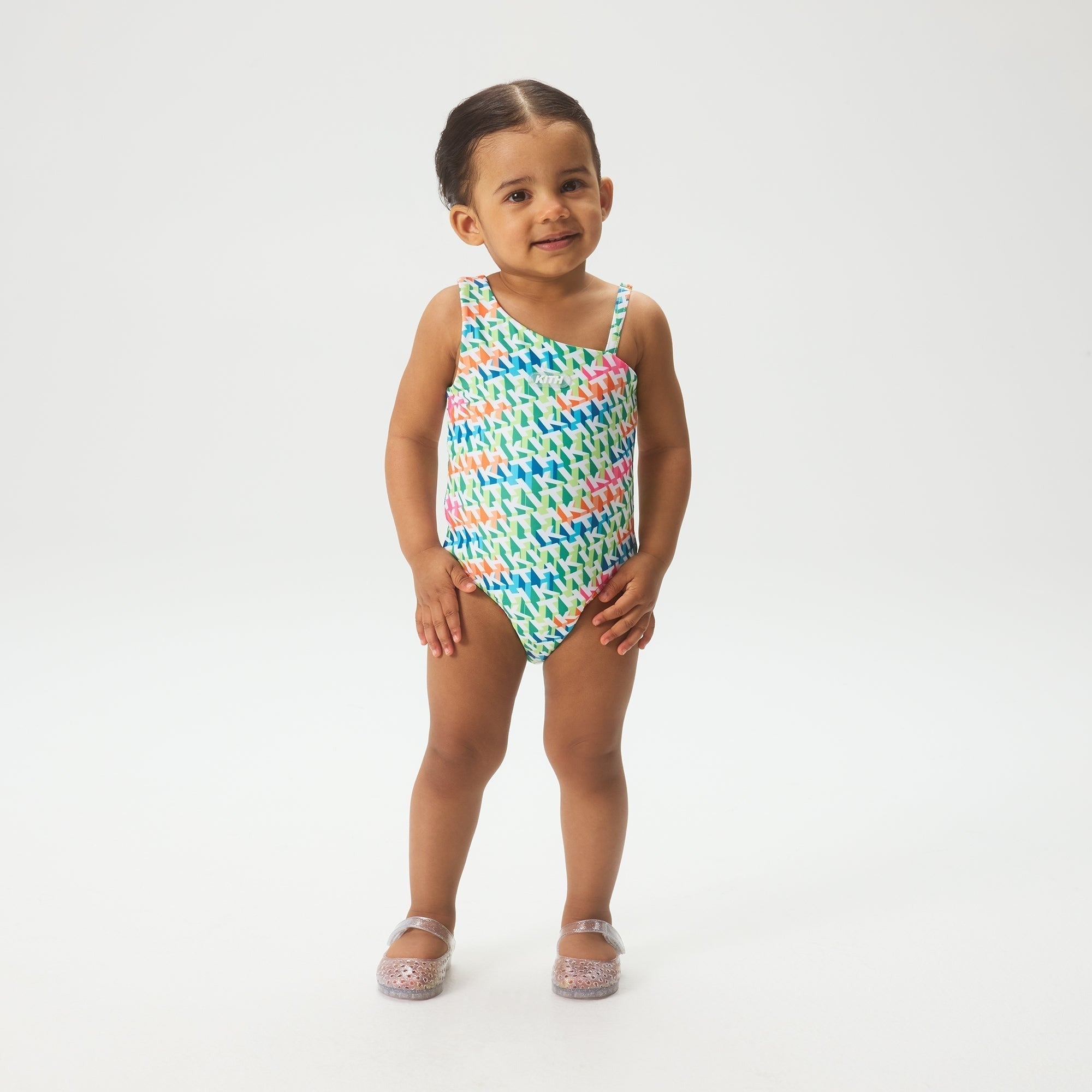 Kith Baby 3D Monogram Gemma One-Piece Suit - Periodot