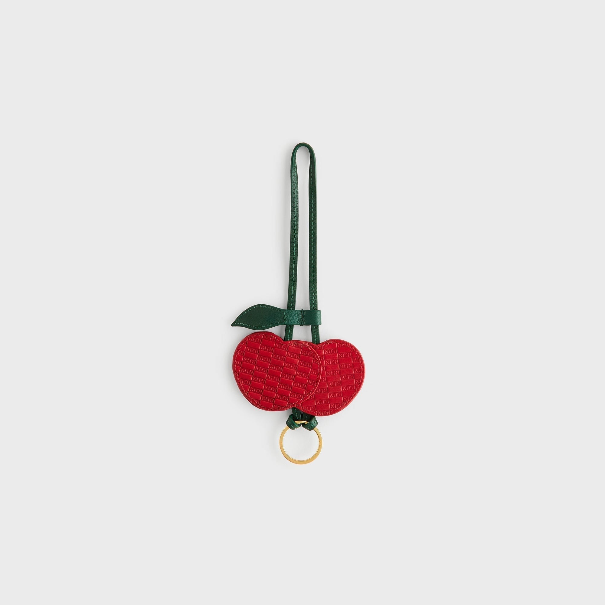 Kith Women Monogram Leather Cherry Bag Charm - Dalle