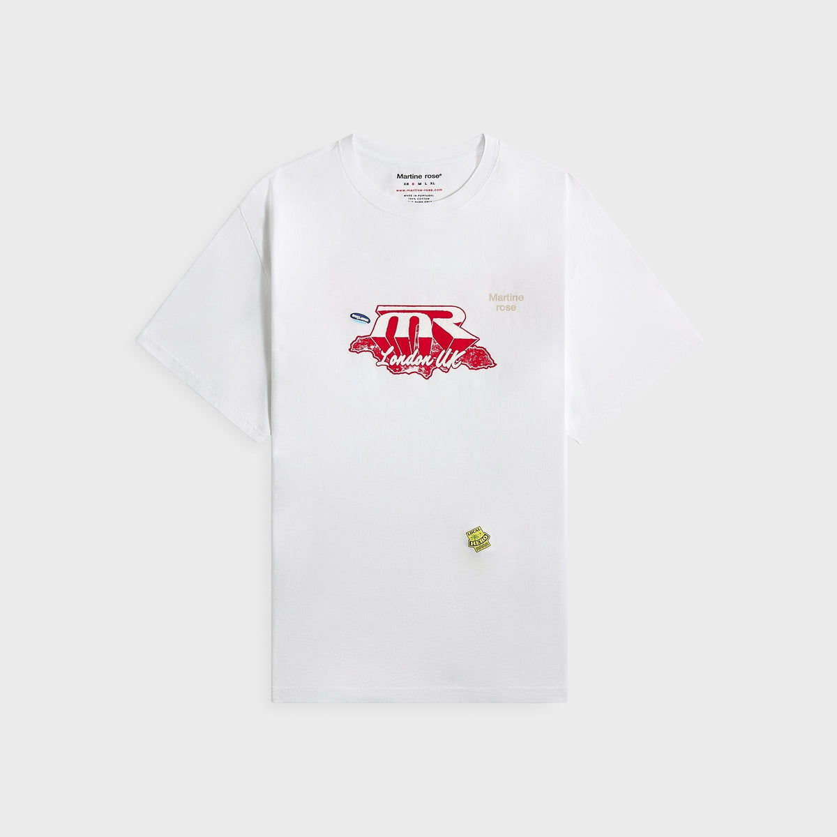 Martine Rose Classic Tee - White Mr Jamaica