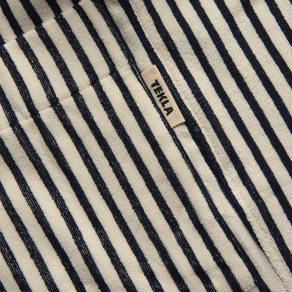 Tekla Classic Bathrobe - Sailor Stripes