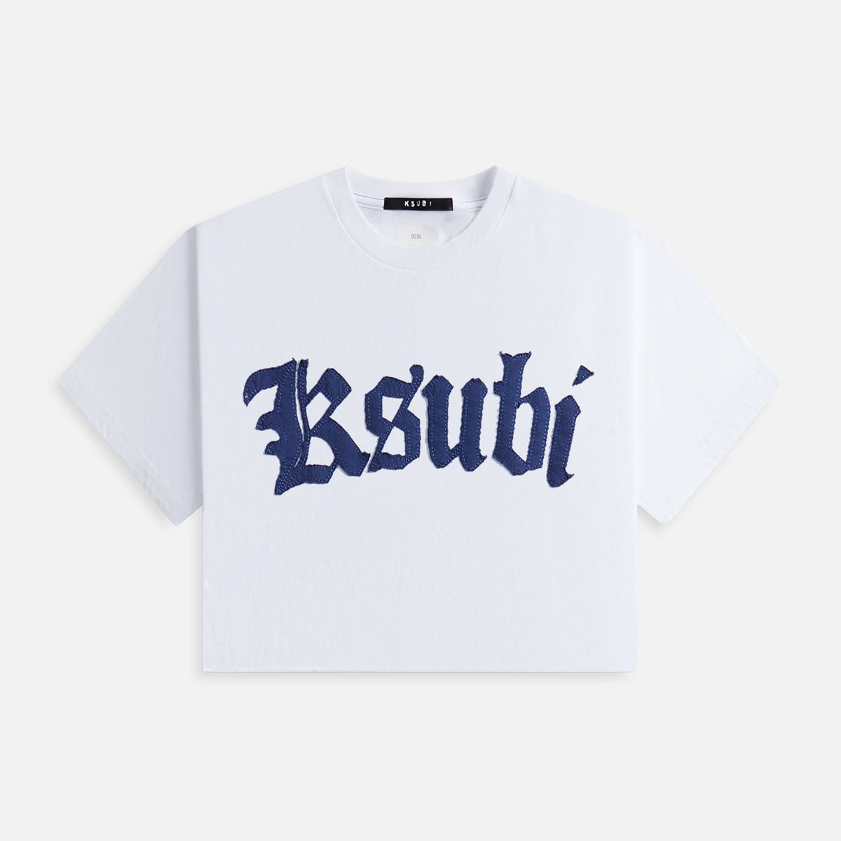 Ksubi Scribe Oh G Crop Tee - White