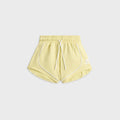 Kith Kids Malia Seamed Short - Yellow Haze