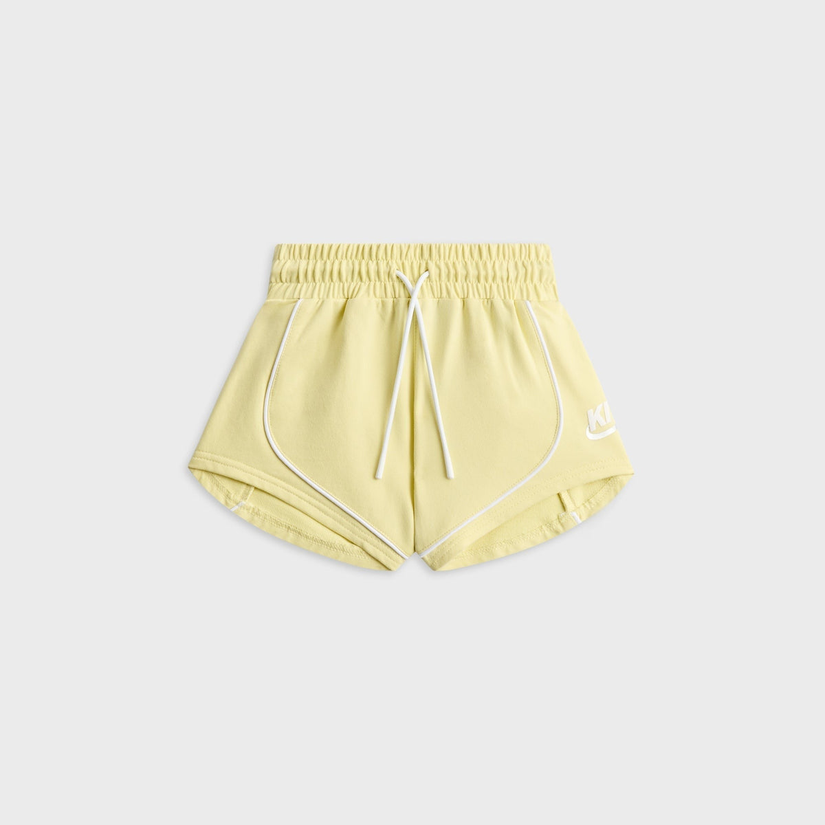 Kith Kids Malia Seamed Short - Yellow Haze