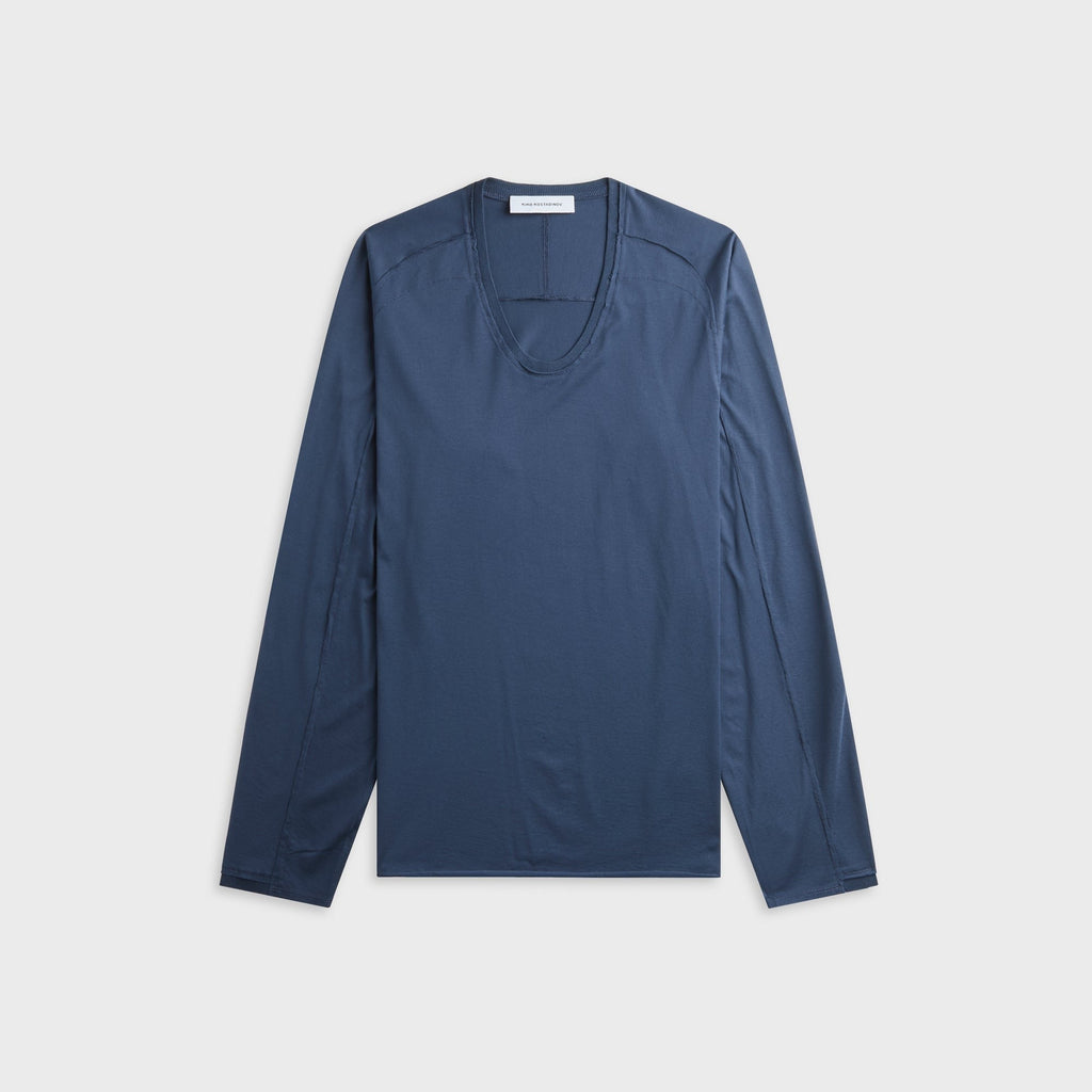 Kiko Kostadinov Astro Long Sleeve Top - Ink Blue