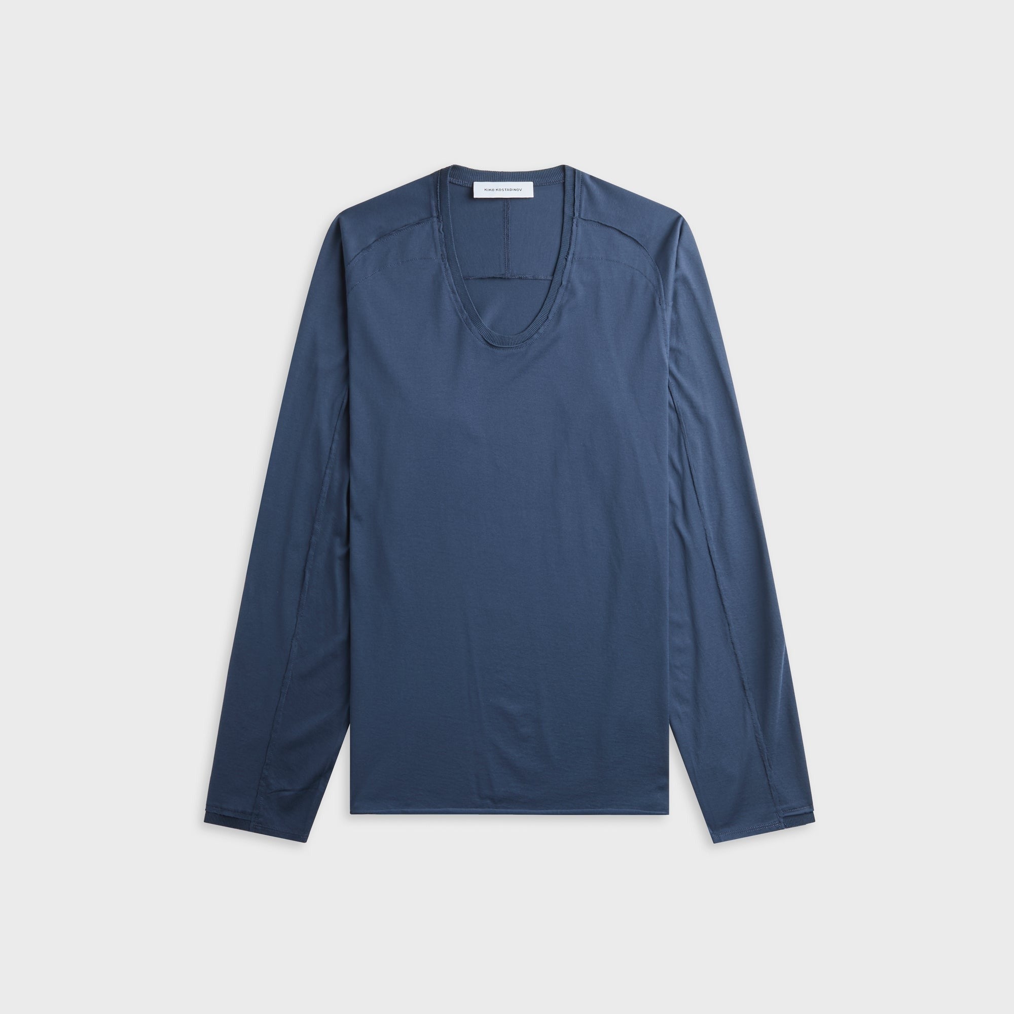 Kiko Kostadinov Astro Long Sleeve Top - Ink Blue