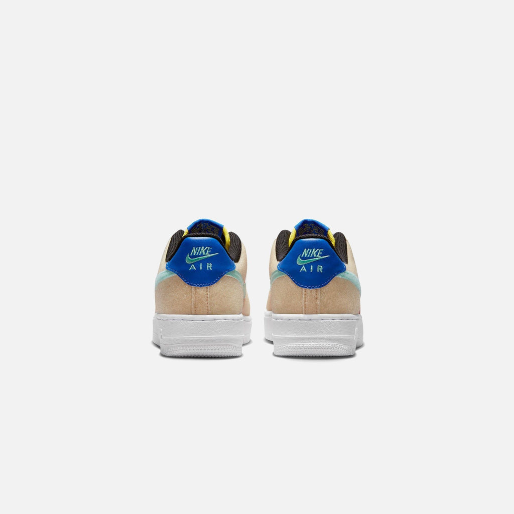 Nike Grade School Air Force 1 Lv8 2 - Sanddrift / Emerald Rise / Track Red