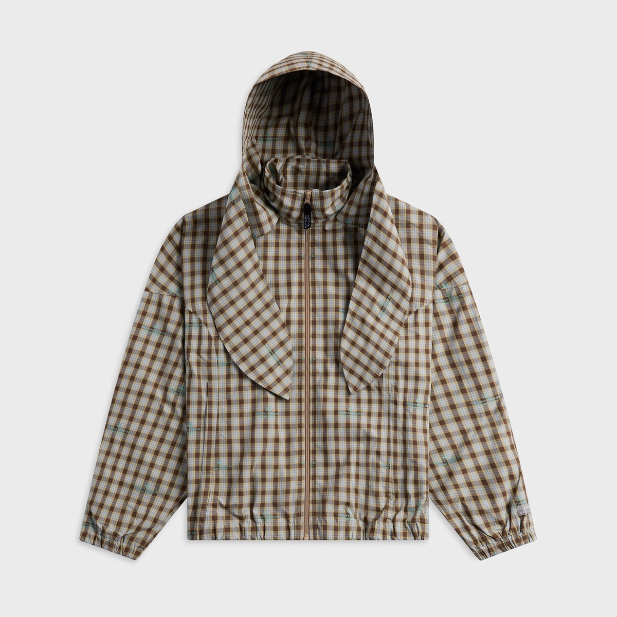 Sandy Liang Eddy Jacket - Umber Plaid