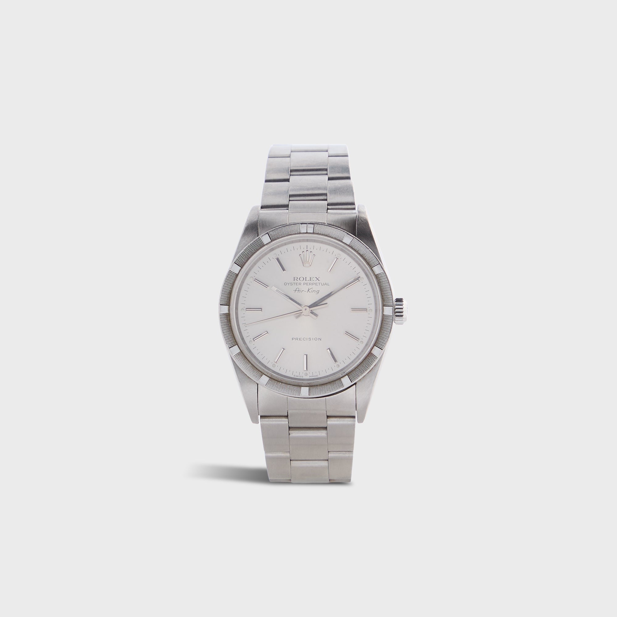 Wind Vintage Rolex Air-King Reference 14010 Unpolished - Silver