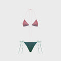 Oseree Lumière Candy Two Piece Bikini Set - Candy
