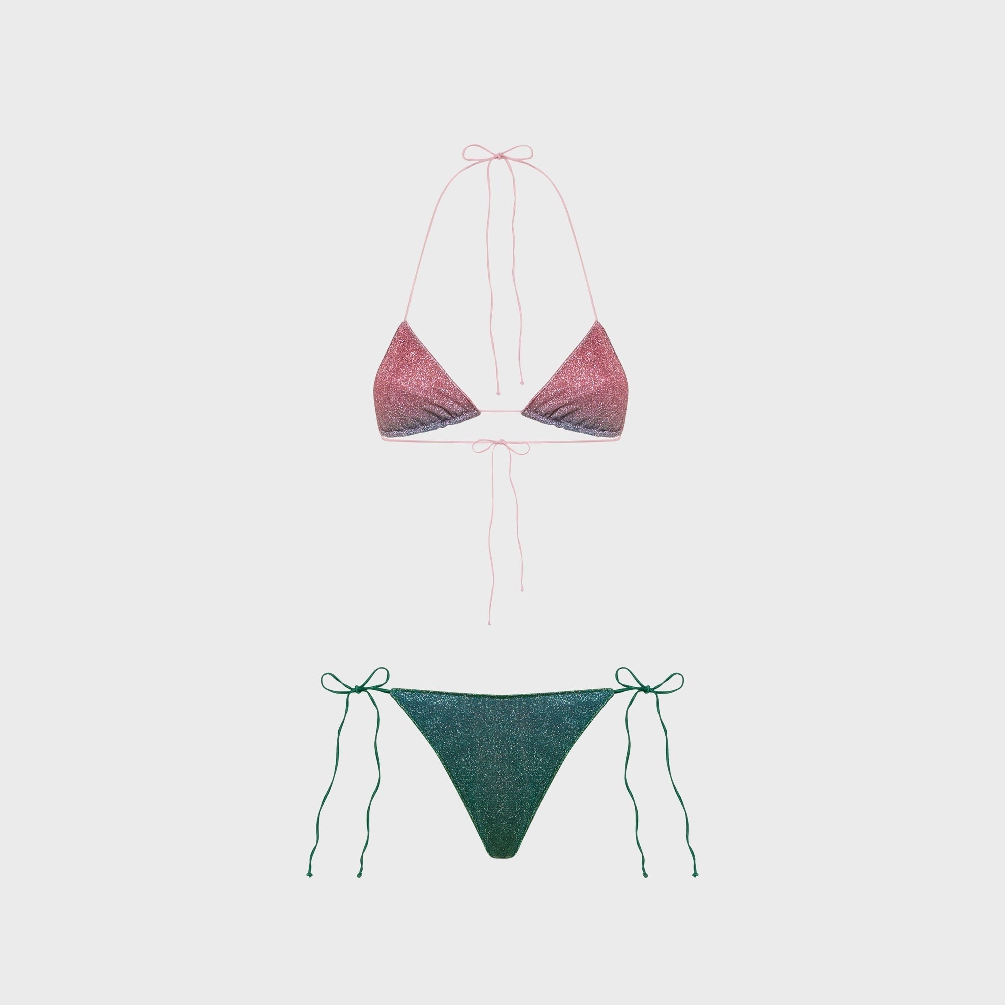 Oseree Lumière Candy Two Piece Bikini Set - Candy